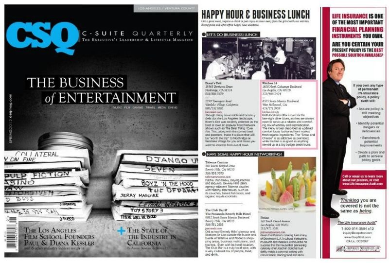 Networking public relations feature in CSQ Magazine